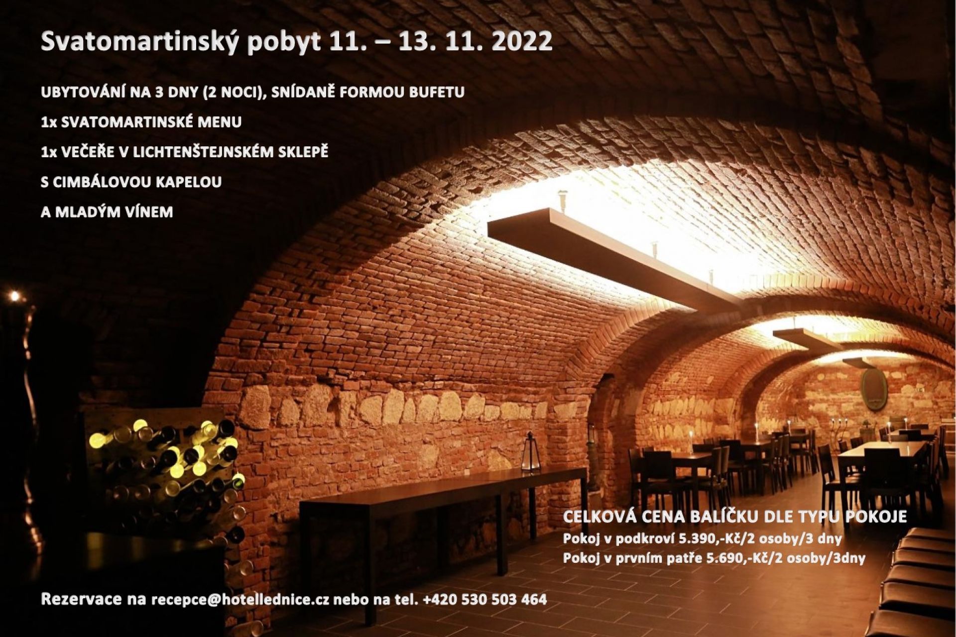 Svatomartinský pobyt 2022